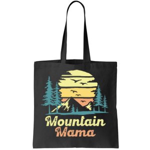 Mountain Mama Camping Hiking Mom Adventure Mothers Day Tote Bag