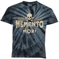 Memento Mori Catholic Design Meaning Traditional Latin Skull Kids Tie-Dye T-Shirt