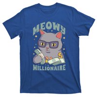 Meowy Millionaire Cat Gift T-Shirt