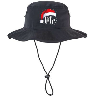 Mr Mrs Claus Christmas Couples Matching His And Her Pajamas  Legacy Cool Fit Booney Bucket Hat