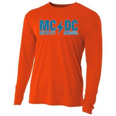 MCDC, Motor City Dan Campbell Funny Football Cooling Performance Long Sleeve Crew