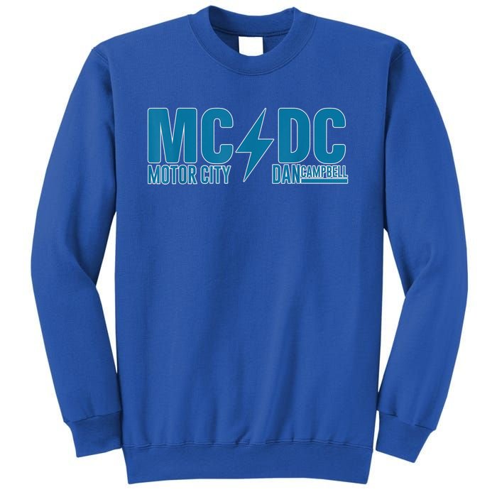 MCDC, Motor City Dan Campbell Funny Football Sweatshirt