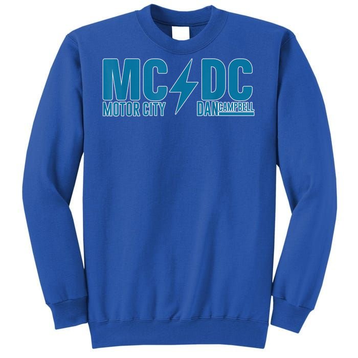 MCDC, Motor City Dan Campbell Funny Football Tall Sweatshirt