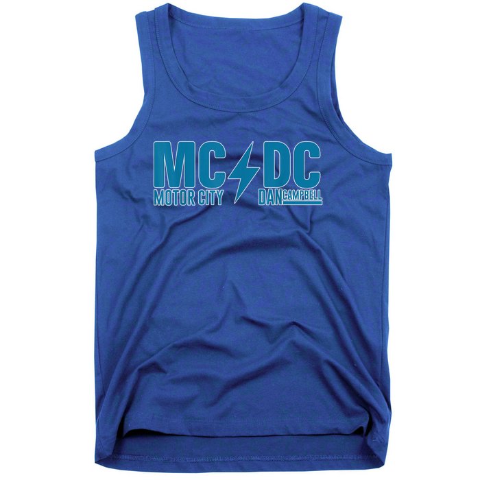 MCDC, Motor City Dan Campbell Funny Football Tank Top