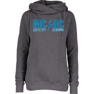 MCDC, Motor City Dan Campbell Funny Football Womens Funnel Neck Pullover Hood