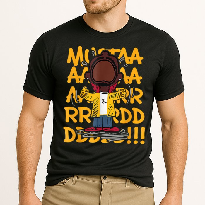 Mustard Meme Character Crying Performance Shirt