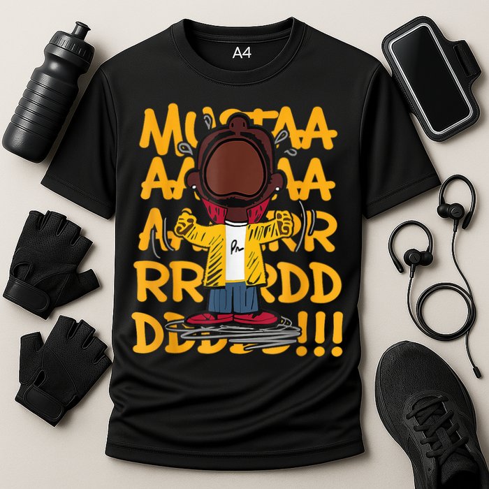 Mustard Meme Character Crying Performance Shirt