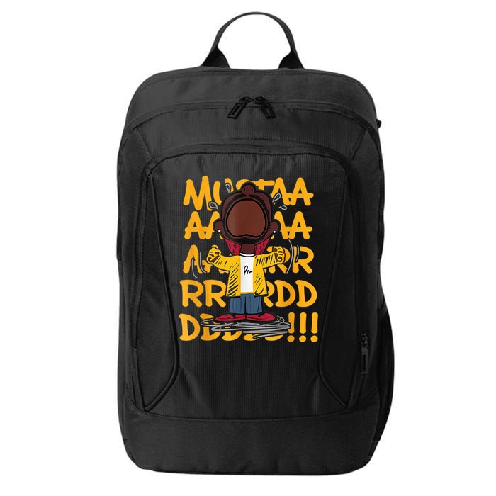 Mustard Meme Character Crying City Backpack
