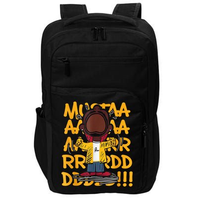 Mustard Meme Character Crying Impact Tech Backpack
