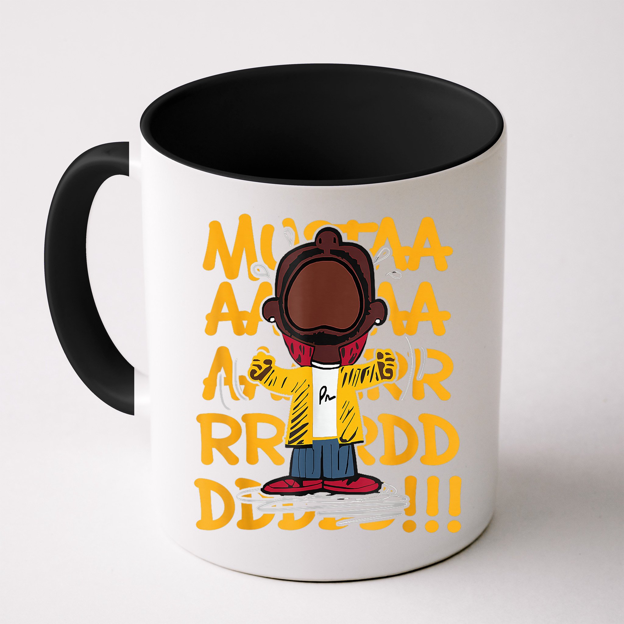 Mustard Meme Character Crying Mug