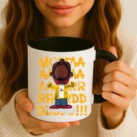 Mustard Meme Character Crying Mug