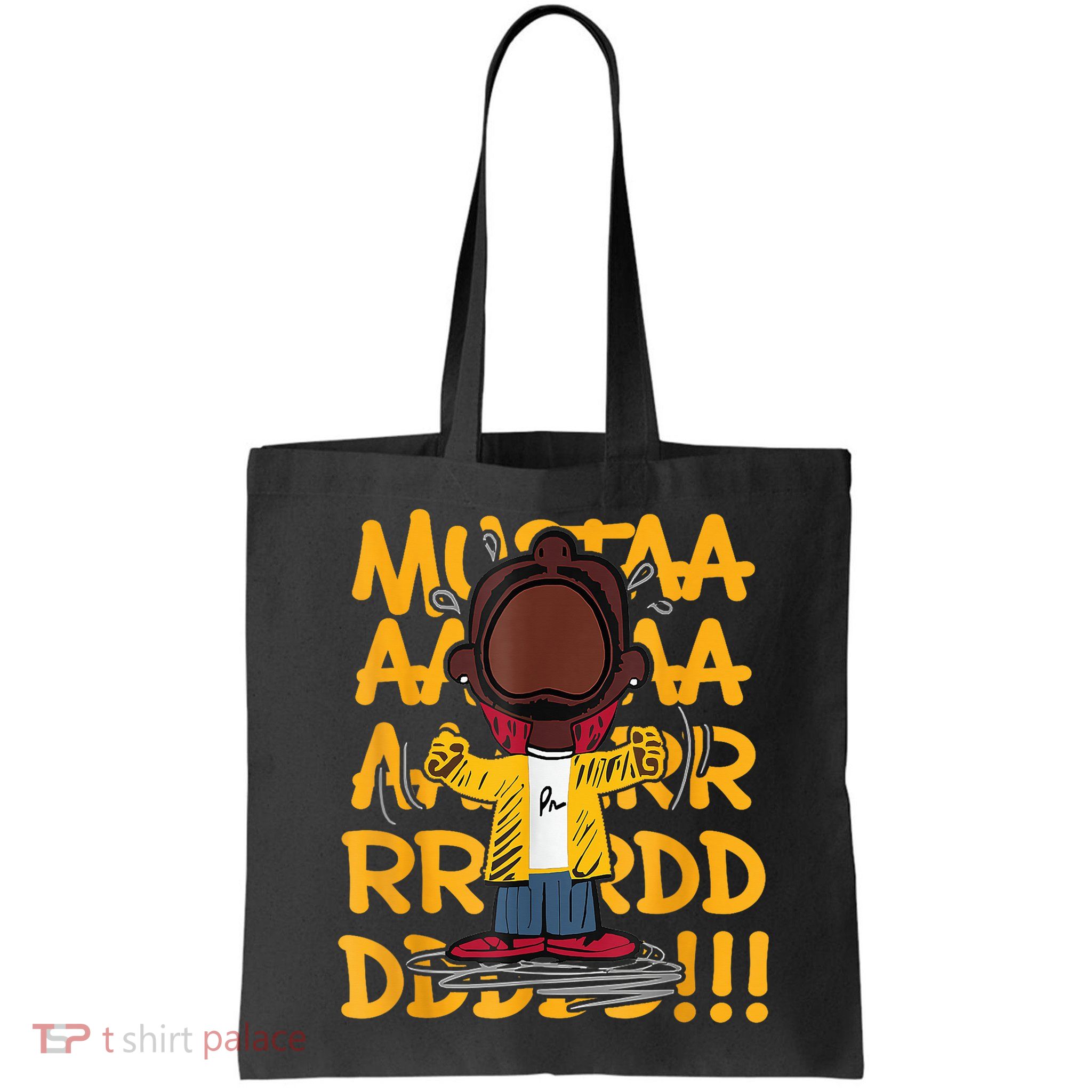 Mustard Meme Character Crying Bag
