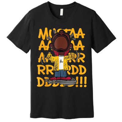 Mustard Meme Character Crying Premium T-Shirt
