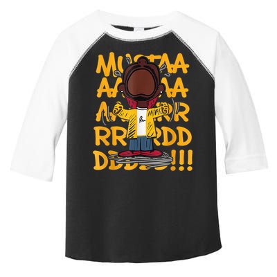 Mustard Meme Character Crying Toddler Fine Jersey T-Shirt