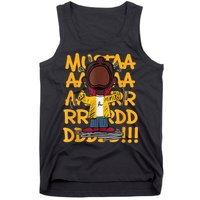 Mustard Meme Character Crying Tank Top
