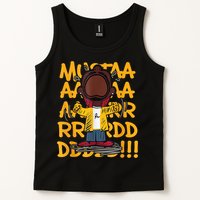Mustard Meme Character Crying Tank Top