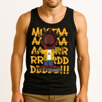 Mustard Meme Character Crying Tank Top