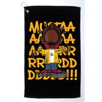 Mustard Meme Character Crying Golf Towel