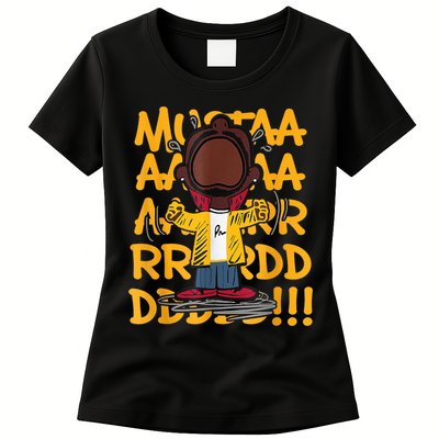 Mustard Meme Character Crying Womens T-Shirt