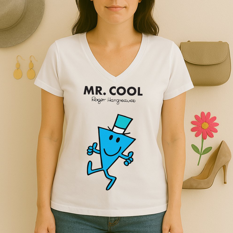 Mr. Mr. Cool Women's V-Neck T-Shirt