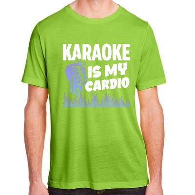 Music My Cardio Is Perfect For Karaoke Singers Music Lovers Gift Adult ChromaSoft Performance T-Shirt