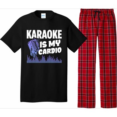 Music My Cardio Is Perfect For Karaoke Singers Music Lovers Gift Pajama Set