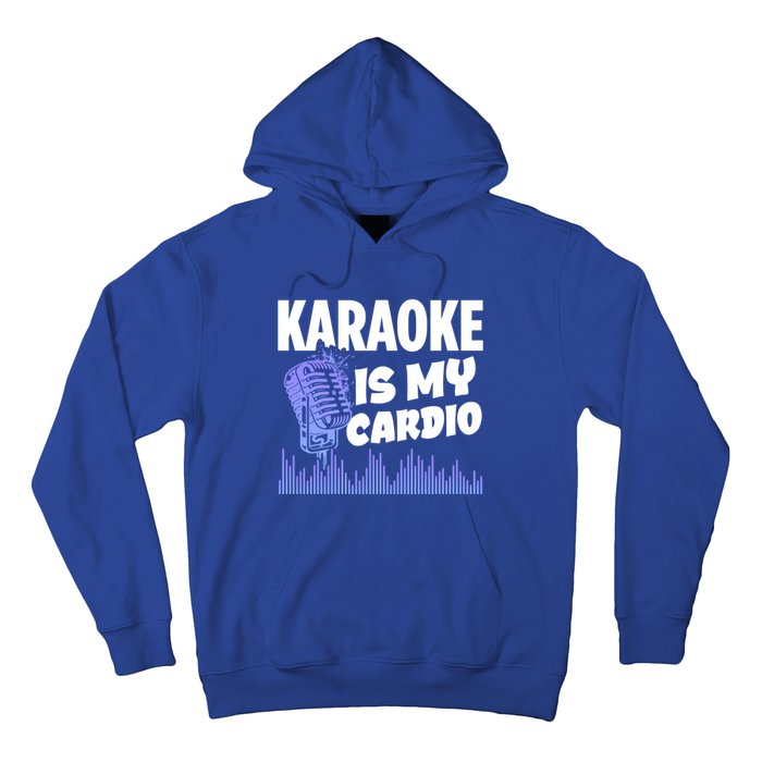 Music My Cardio Is Perfect For Karaoke Singers Music Lovers Gift Hoodie