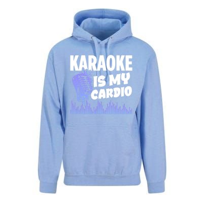 Music My Cardio Is Perfect For Karaoke Singers Music Lovers Gift Unisex Surf Hoodie