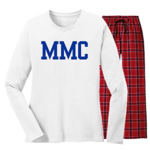 Marymount Manhattan College Women's Long Sleeve Flannel Pajama Set 