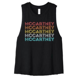 Mccartney Women's Racerback Cropped Tank