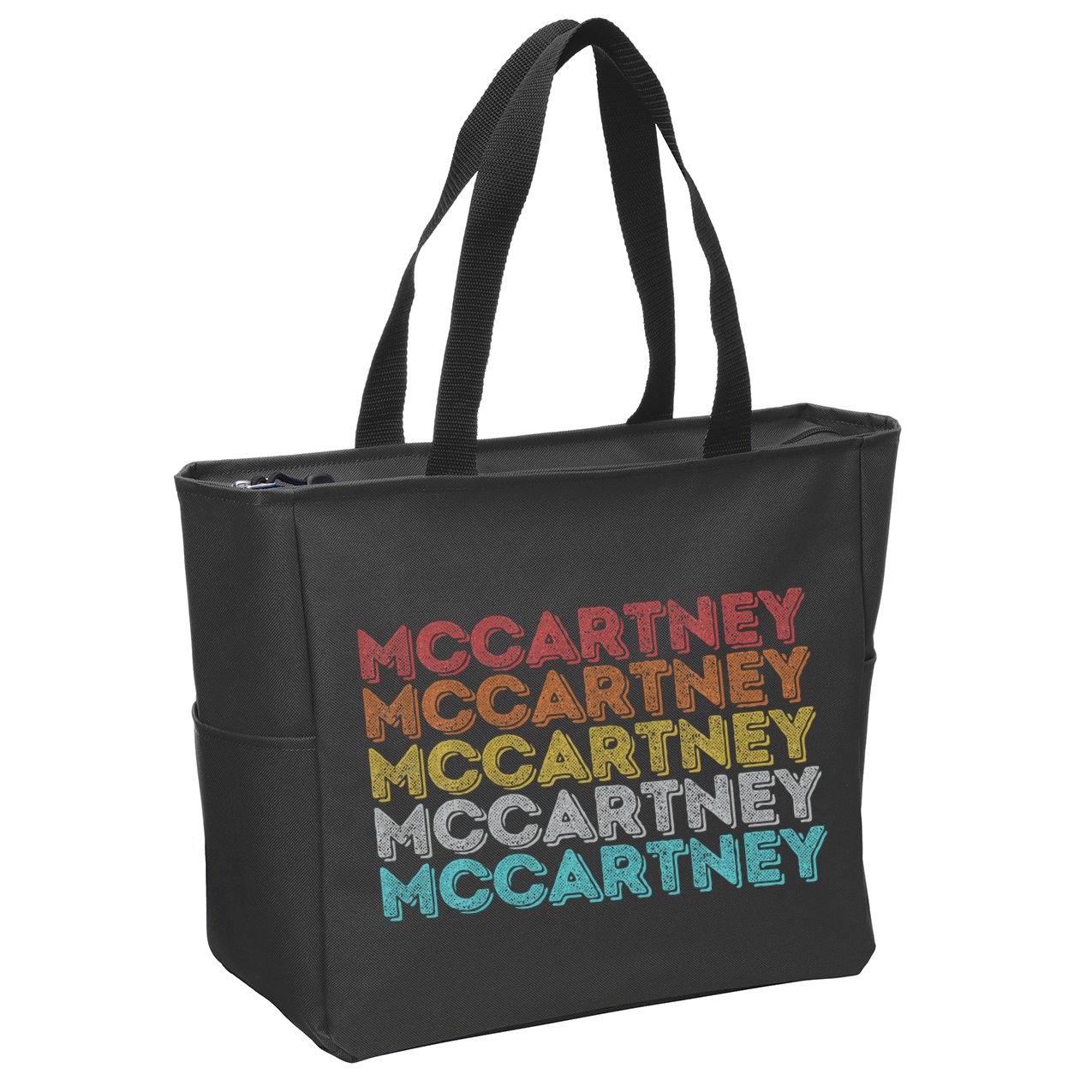 Mccartney Zip Tote Bag