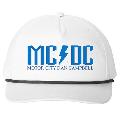 MCDC Motor City Dan Campbell Funny Football Snapback Five-Panel Rope Hat