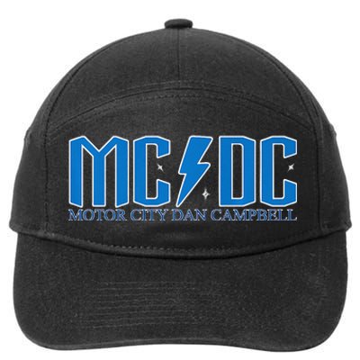 MCDC Motor City Dan Campbell Funny Football 7-Panel Snapback Hat