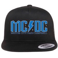 MCDC Motor City Dan Campbell Funny Football Flat Bill Trucker Hat