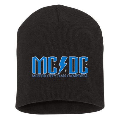 MCDC Motor City Dan Campbell Funny Football Short Acrylic Beanie