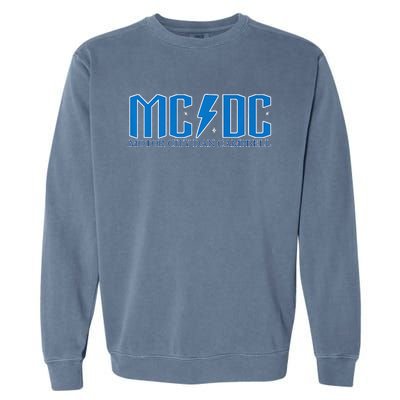 MCDC Motor City Dan Campbell Funny Football Garment-Dyed Sweatshirt