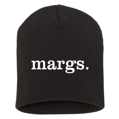 Margs Margarita Cinco De Mayo Drinko Party Short Acrylic Beanie