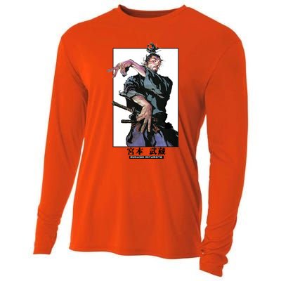 Musashi Miyamotoart Colored Panel Collection Cooling Performance Long Sleeve Crew