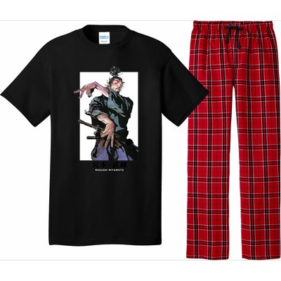 Musashi Miyamotoart Colored Panel Collection Pajama Set