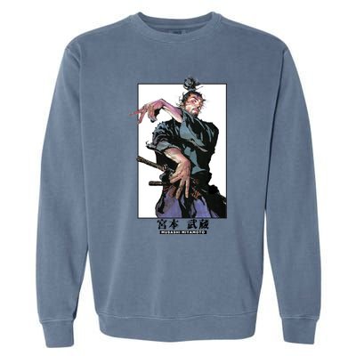 Musashi Miyamotoart Colored Panel Collection Garment-Dyed Sweatshirt