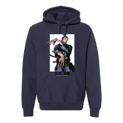 Musashi Miyamotoart Colored Panel Collection Premium Hoodie