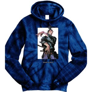 Musashi Miyamotoart Colored Panel Collection Tie Dye Hoodie