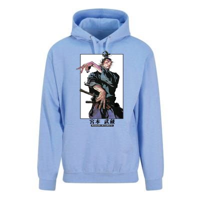 Musashi Miyamotoart Colored Panel Collection Unisex Surf Hoodie