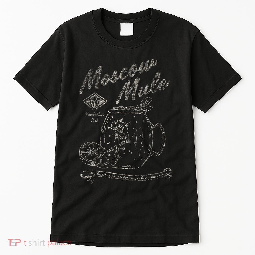 Moscow Mule Copper Mug Vintage Cocktail Tall T-Shirt