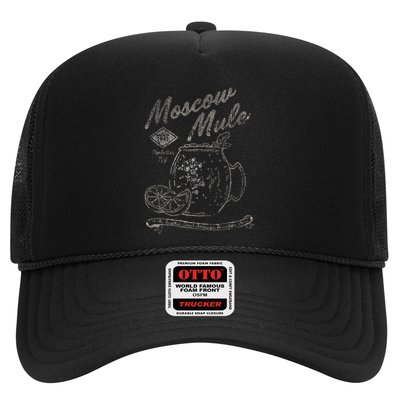 Moscow Mule Copper Mug Vintage Cocktail Trucker Hat