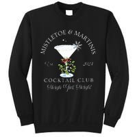 Mistletoe & Martinis Cocktail Club Sleigh Apparel Sweatshirt