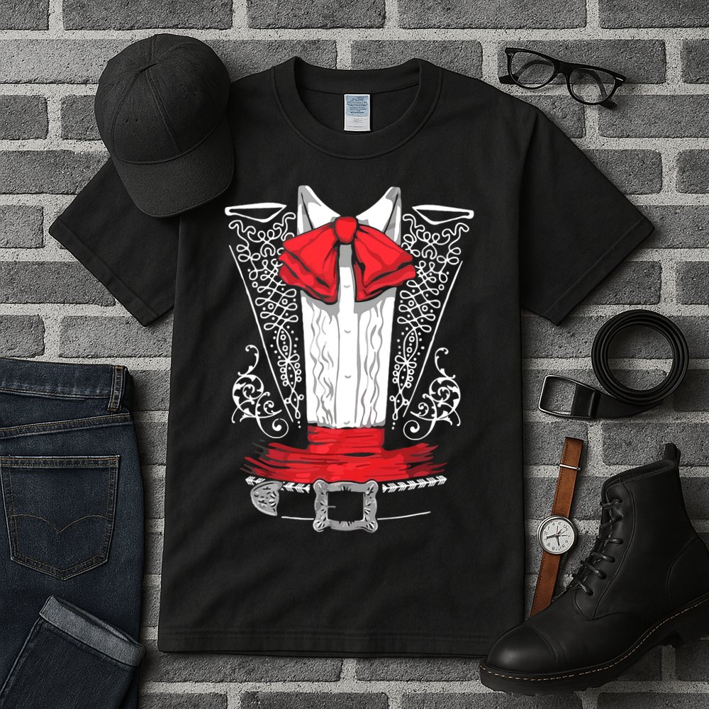 Mexican Mariachi Costume Cinco De Mayo Tall T-Shirt