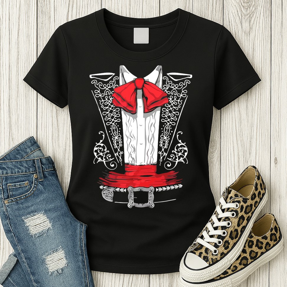 Mexican Mariachi Costume Cinco De Mayo Womens T-Shirt