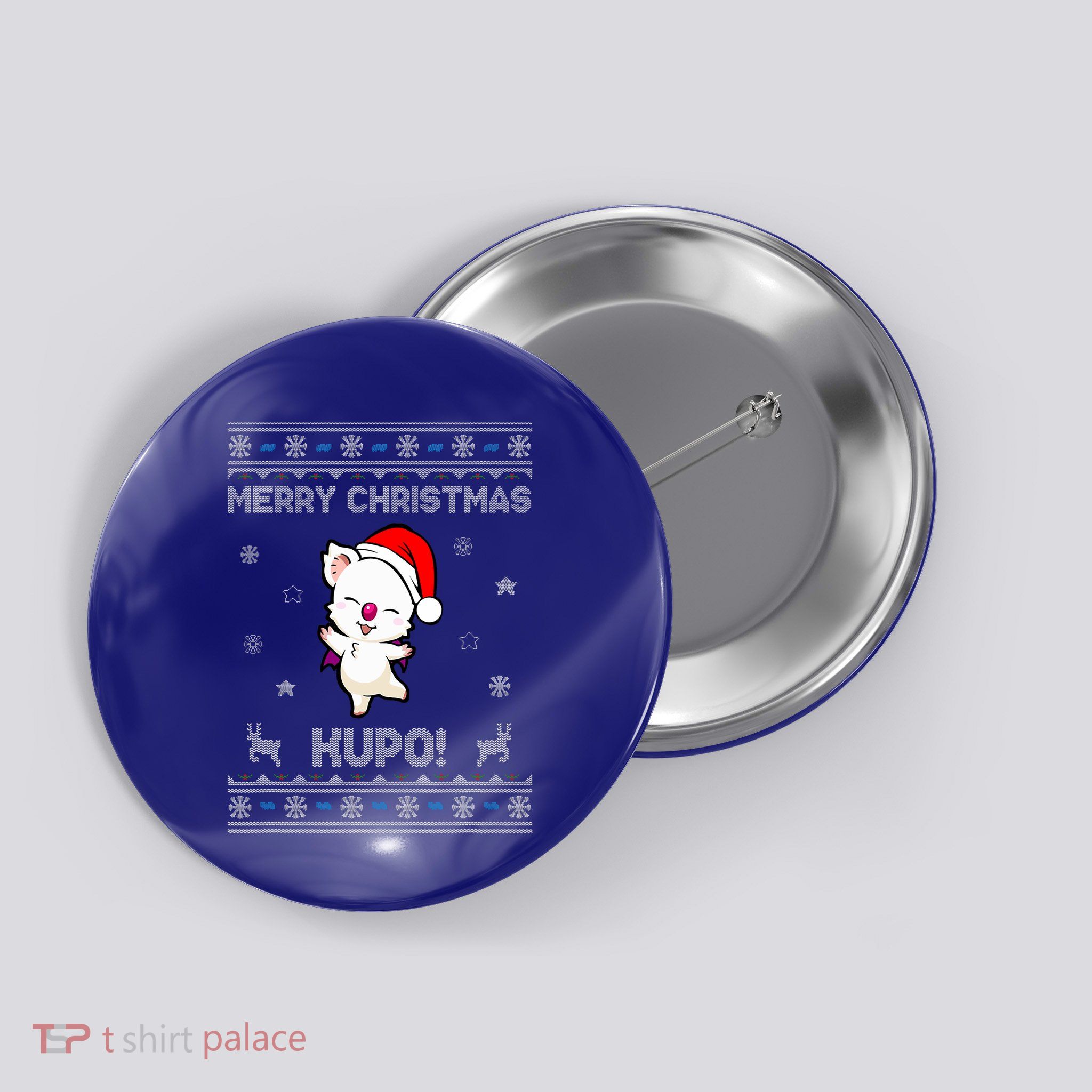 Moogle Merry Christmas Kupo! Button