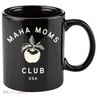 Maha Moms Club Organic 11oz C Handle Ceramic Mug
